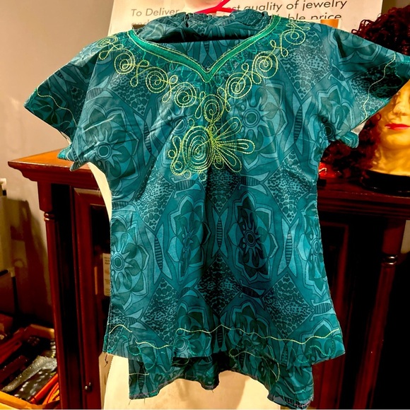 VTG African Nigeria Skirt & Blouse Girl’s Set - Picture 6 of 6